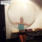 Фотолюверы, 3 фута, 90 см, круглые свадебные украшения, прозрачные шары, Огромные Прозрачные Шары для детского дня рождения