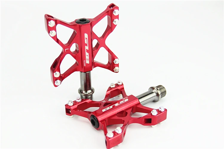 CNC педаль GUB GC-009 Decathlon Сверхлегкая велосипедная педаль MTB Горный BMX велосипедные педали фрезерованные подшипник из сплава велосипедные педали