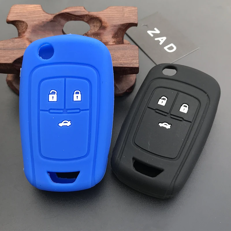 ZAD силиконовый для ключа автомобиля чехол для buick для OPEL Vauxhall Astra Corsa ADAM Antara Meriva Zafira Insignia автомобильный Стайлинг оболочки набор