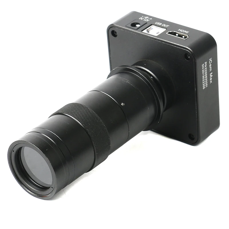 1080P 60FPS 2K 34MP 100X 180X 300X C Mount Lens Lab HDMI USB промышленный электронный цифровой видео микроскоп камера PCB пайка