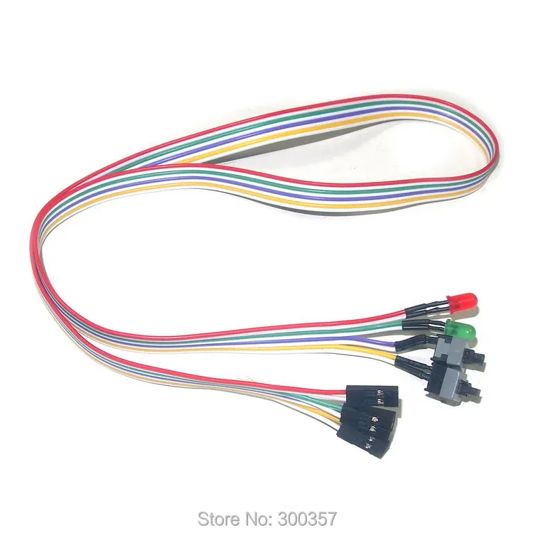 Чехол для настольного компьютера и ПК кабель питания SW светильник перезапуск