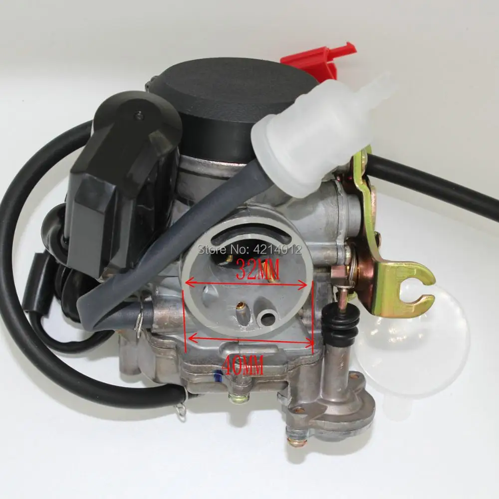 DXUFIT 4 тактный 18 мм карбюратор для самоката Carb GY6 50cc-80cc китайский 139QMB мопед Мотокросс триммер карман велосипедный карбюратор
