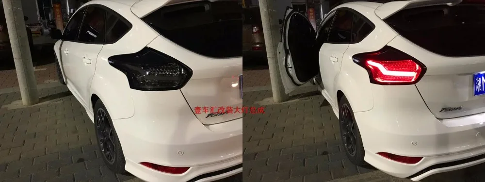 KOWELL автомобильный Стайлинг для Ford Focus 2 задние фары светодиодный задний фонарь задний багажник крышка лампы drl+ сигнал+ тормоз+ обратный