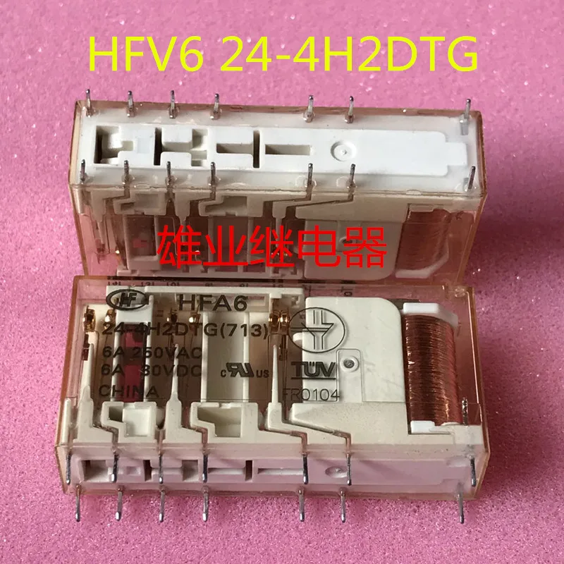 

HFV6 24-4H2DTG 14PIN 4 реле