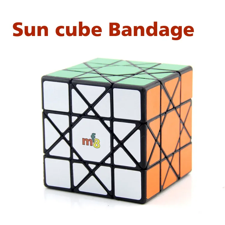 MF8 Sun Cube бандажный куб 3 слоя черный/без наклеек головоломка кубик Подарок Идея для