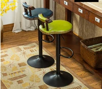 american bar chair lifting rotation solid wood chair the foot stool coffee chair