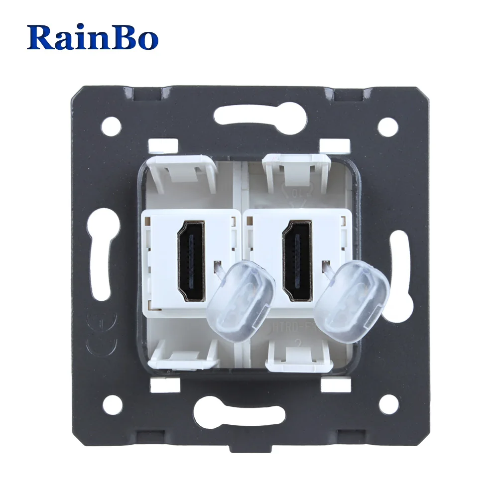 RainBo производитель-материалы DIY-аксессуар функция-ключ для-HDMI розетка-стандарт