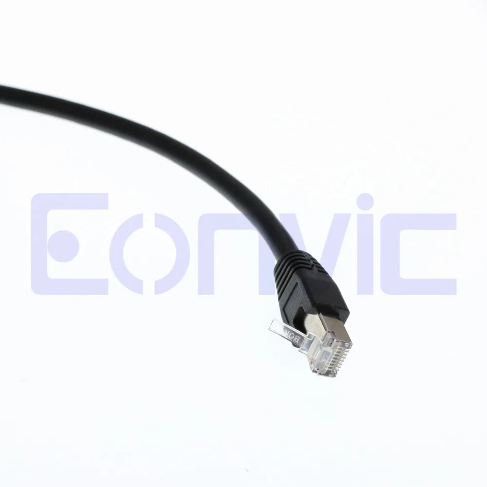 Фото Промышленная камера Eonvic M12 до RJ45 8Pin Male Gigabit Cognex высокие гибкие кабели Кабели Промышленная камера Eonvic M12 до RJ45 8Pin Male Gigabit Cognex высокие гибкие кабели Кабели