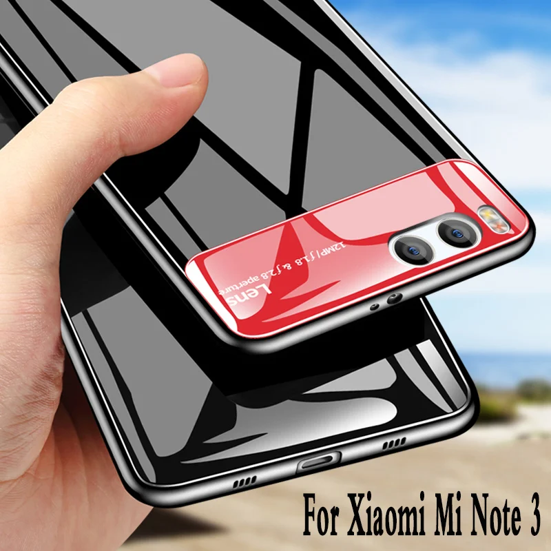 Для xiaomi mi note 3 чехол силиконовый бампер акриловый ror задняя Противоударная