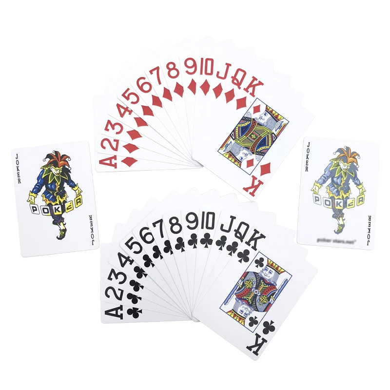 1 шт. Высший сорт Texas Hold'em Baccarat Poker большое количество пластиковые игральные карты глазурь водонепроницаемые карты для покера клуба настольные игры 63*88 мм