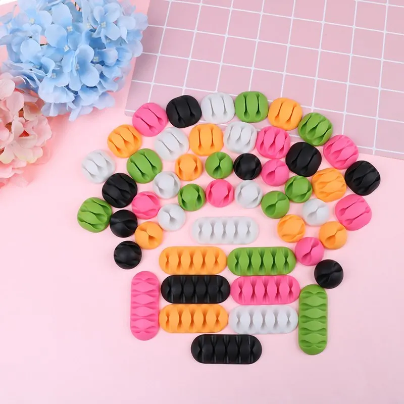 10 шт./компл. Многофункциональный органайзер для офисных кабелей кабельный