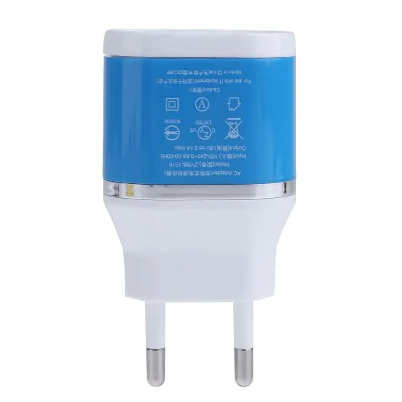 Для Смартфона MP3 Новинка Мини Портативный двойной USB порт зарядное устройство