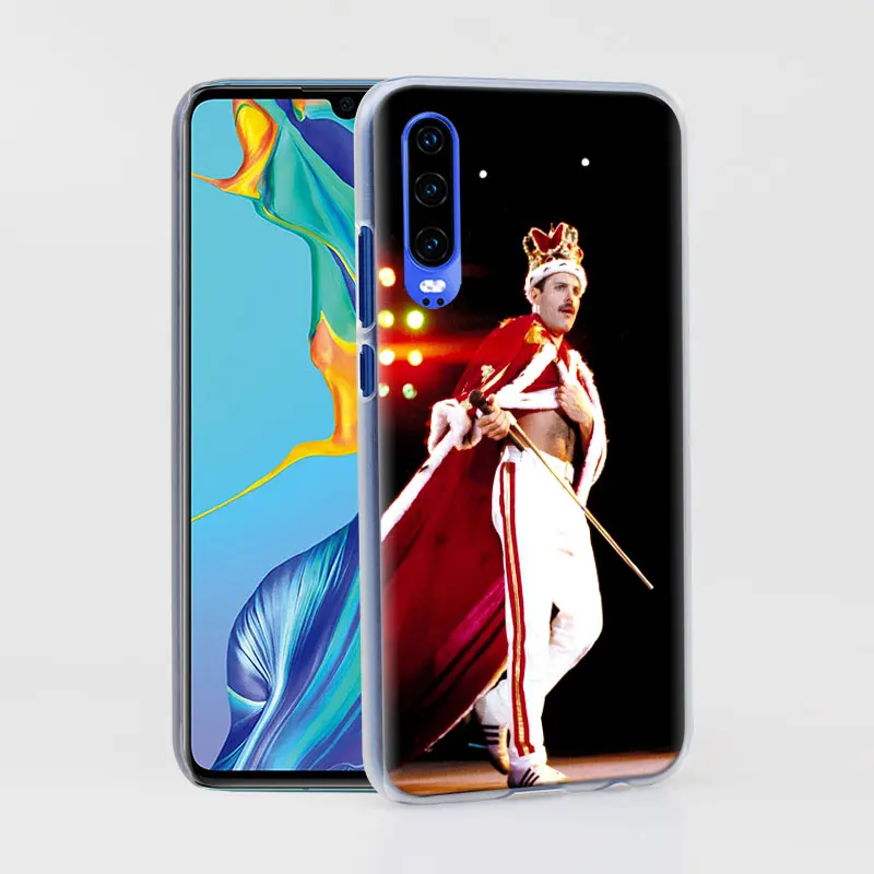 Фредди Меркури Queen футляр для телефона для huawei P30 Pro P10 P20 P30 Lite P8 P9 Lite P Smart плюс Чехол