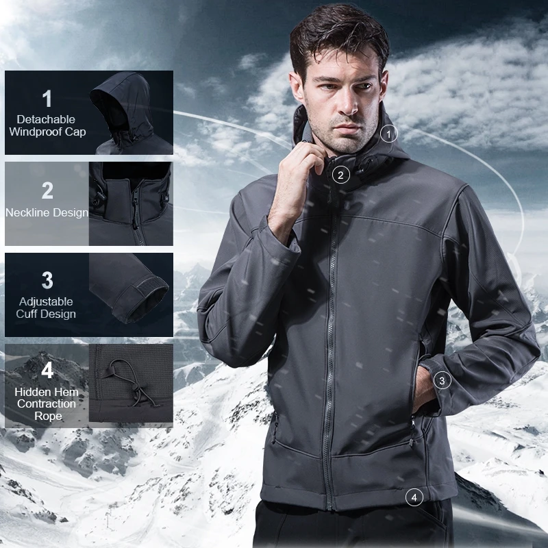 CQB Тактические камуфляж дышащая Солнцезащитная кожи Водонепроницаемый куртка