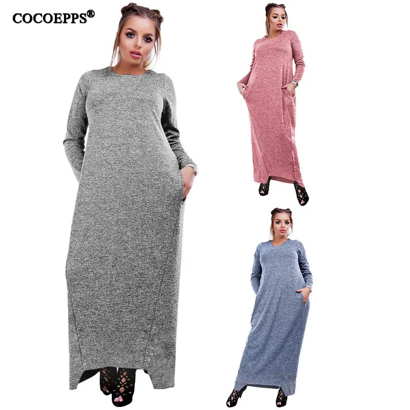 5XL 6XL новое весеннее женское платье большого размера свободное длинное платье макси женские длинные платья повседневное платье женское платье Vestidos