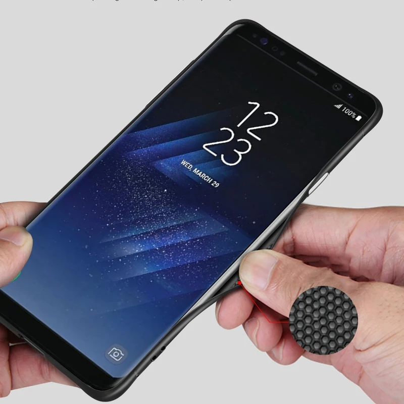 Card Holder Back Cover Case for Samsung S8 S9 S10 Plus S10E Leather Shockproof Phone Luxury Note 8 9 |