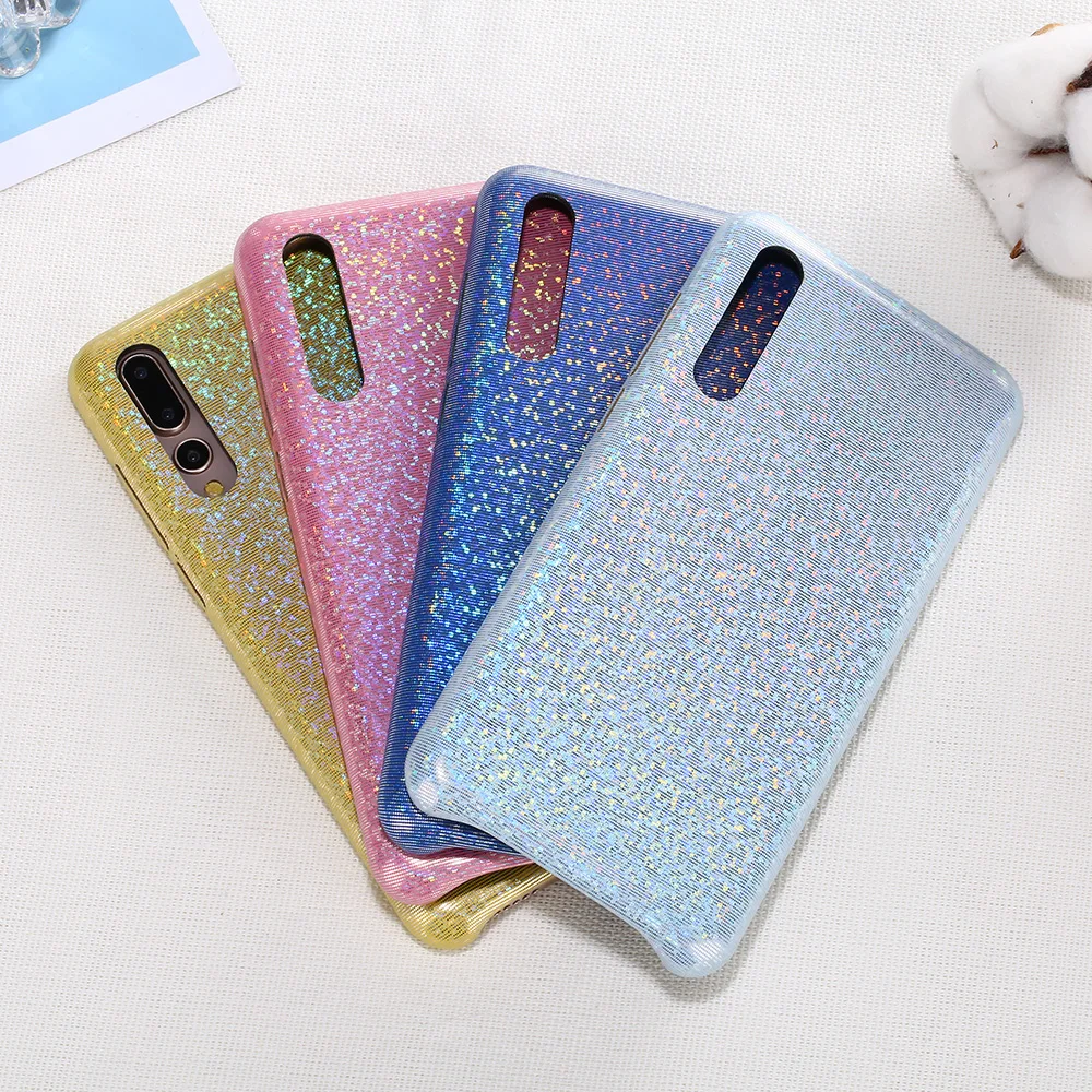 Luxury Bling Glitter Phone Case for Huawei Mate 9 10 20 pro P10 plus P20 lite P30 Silicon Crystal Sequins Cover Fundas |