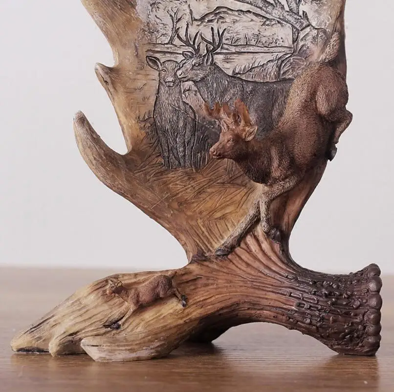 Креативный Винный Стеллаж в европейском стиле с покрытием на основе смолы