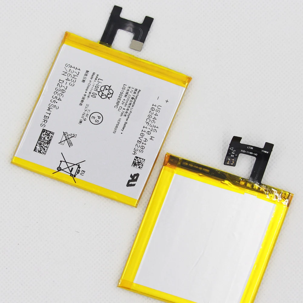 2 шт./лот Замена Мобильный телефон батарея LIS1502ERPC для SONY Xperia Z (Сони Иксперия З) L36h