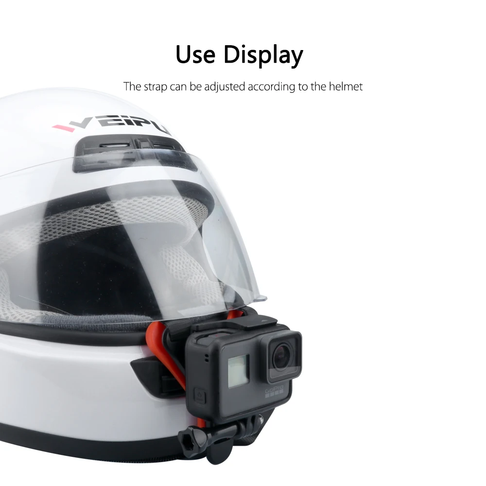 Vamson мотоциклетный шлем подбородок кронштейн для Go Pro Hero 7 6 5 4 аксессуары камеры DJI