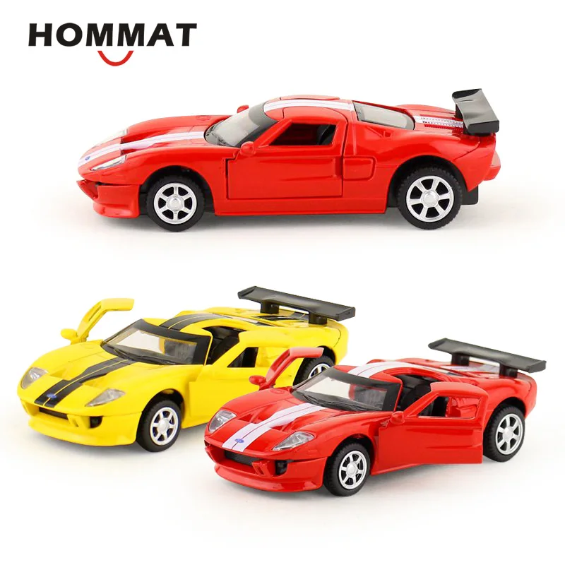 Модель автомобиля HOMMAT в масштабе 1:40 Ford GT модель суперкара из сплава подарок