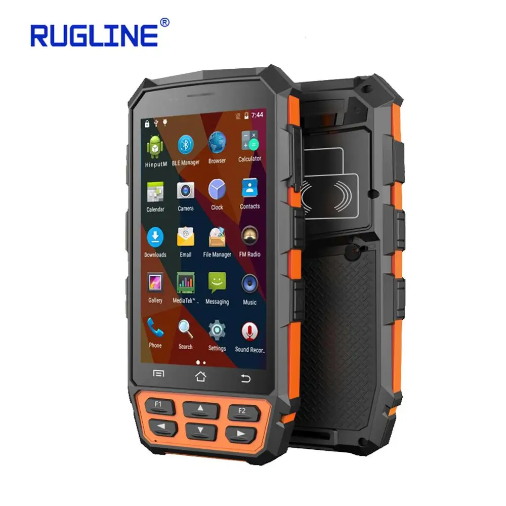 

New Android 7.0 OS 5.0 inch Rugged Data Terminal with 1D 2D Barcode Scanner NFC Reader TCS1 Fingerprint QR Scanner 4G wifi GPS