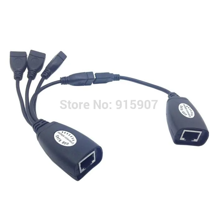 CY USB клавиатура мышь по RJ45 CAT5E CAT6 удлинитель кабеля 4 порта концентратор кабель