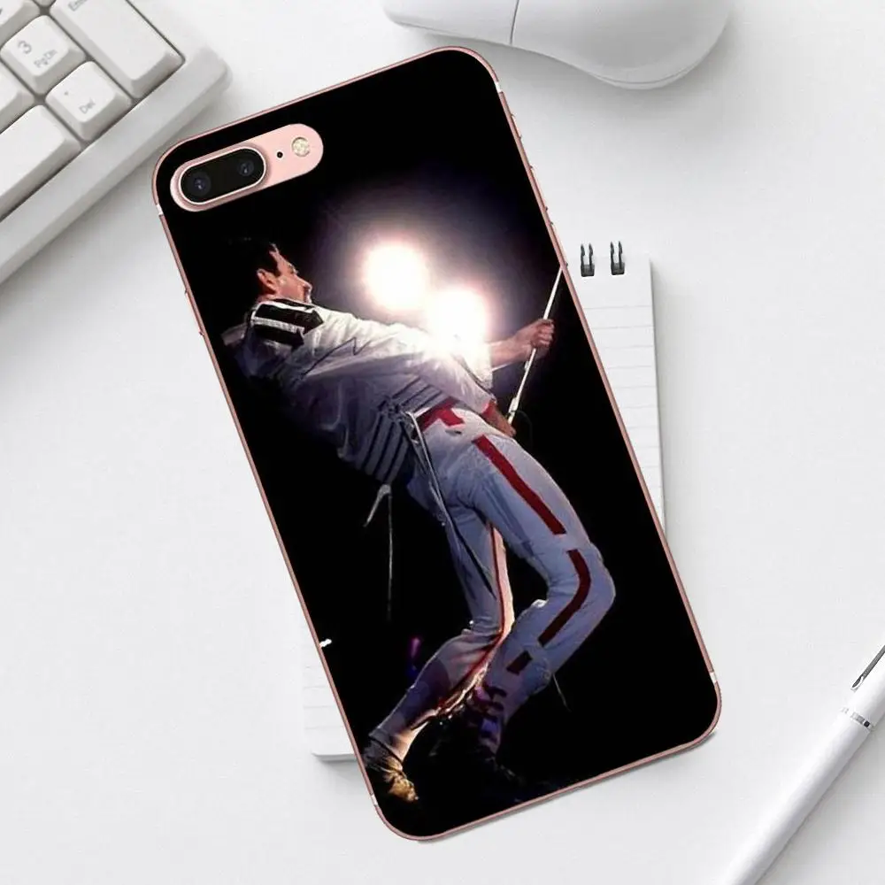 Qdowpz для Galaxy Alpha Core Prime Note 4 5 8 S3 S4 S5 S6 S7 S8 S9 mini edge Plus Diy Рисование ТПУ N Freddie Mercury