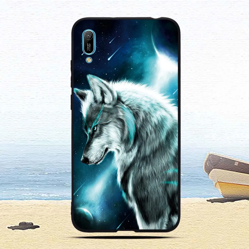 Роскошный силиконовый чехол из ТПУ для Huawei Enjoy 9e милый Ультратонкий с кошкой