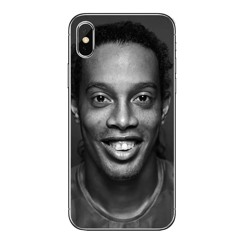 Мягкий прозрачный чехол для Huawei Honor 8 8C 8X 9 10 7A 7C Mate 20 Lite Pro P Smart Plus Ronaldo Ronaldinho Soccer Star