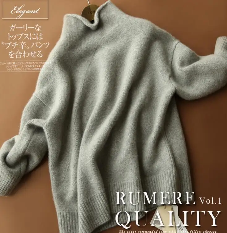 2019 new women thick cashmere sweater Knitted Femme Pullover High Elasticity Soft Female Sweater Jumper | Женская одежда