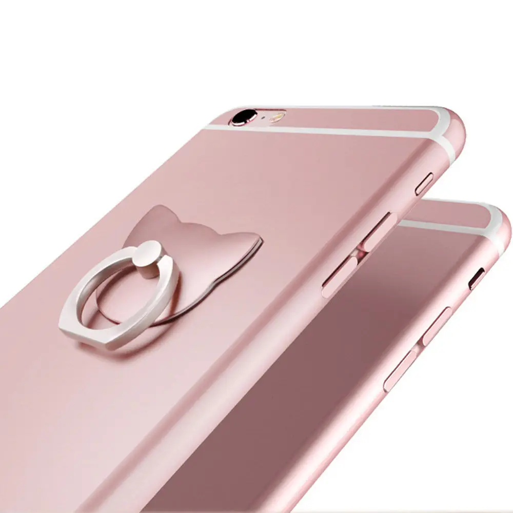 Luxury 360 Degree Finger Ring Cartoon Minnie Head Mobile Phone Smartphone phone Holder Stand For iPhone iPad all Smart | Мобильные
