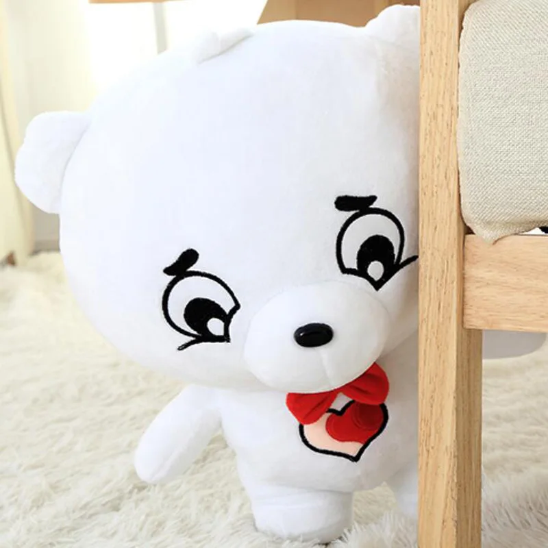 Кукла с медведем Hug белая плюшевая игрушка животными из мультфильмов для подушки