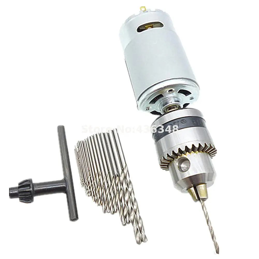 Электрический дрель шуруповерт 555 Магнитная 12 В двигатель постоянного тока 0 6 мм