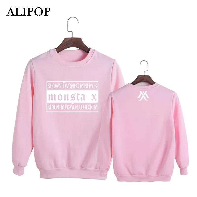Kpop Korean Fashion Monsta X Japanese Concert Album CLAN PART.2 GUILTY Cotton Hoodies Clothes Pullovers Sweatshirts PT369 | Женская