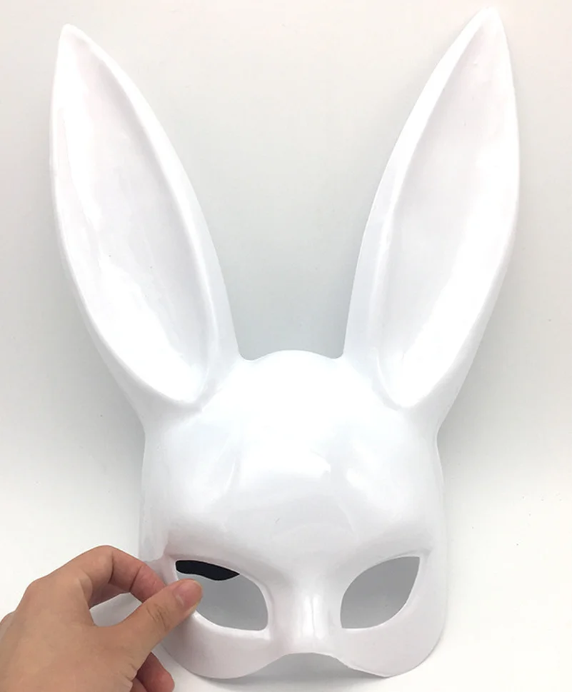 1 шт. маска для Хэллоуина Laides Bunny вечеринки костюм ночного клуба с заячьими ушками