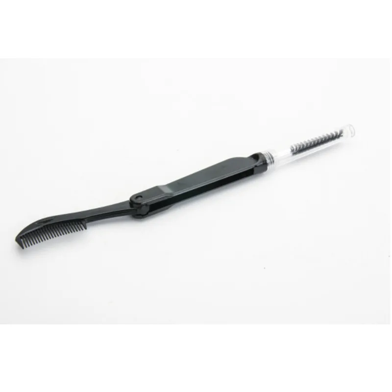 

1PC Multifunctional Double-end Brush Eyebrow Comb + Eyelash Brush Mascara Eyebrow Enhancer Brushes Color Random