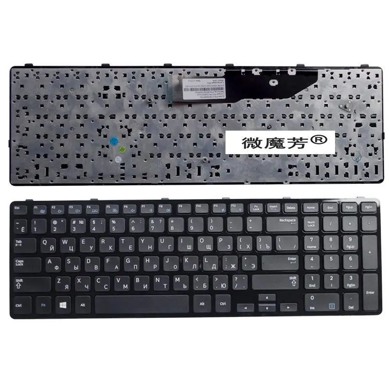 Русская черная новая клавиатура для ноутбука SAMSUNG NP350E7C 355E7C NP365E5C 350E7C 365E5C с русской