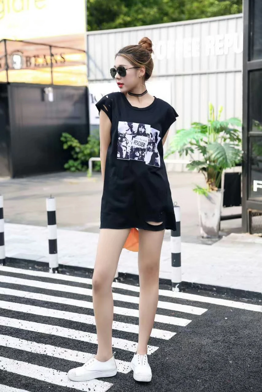 Модная футболка женская сексуальная Camisetas Mujer открытая в стиле панк-рок одежда