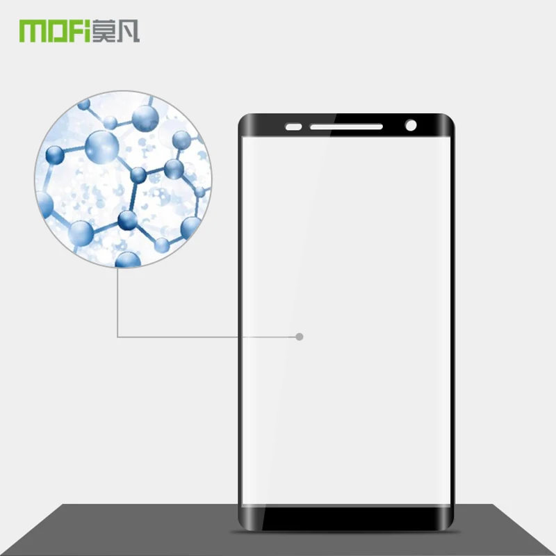

For Nokia 8 Sirocco Glass Tempered MOFi Original 8 Sirocco Screen Protector 3D Full Cover for Nokia8 Sirocco Glass Film