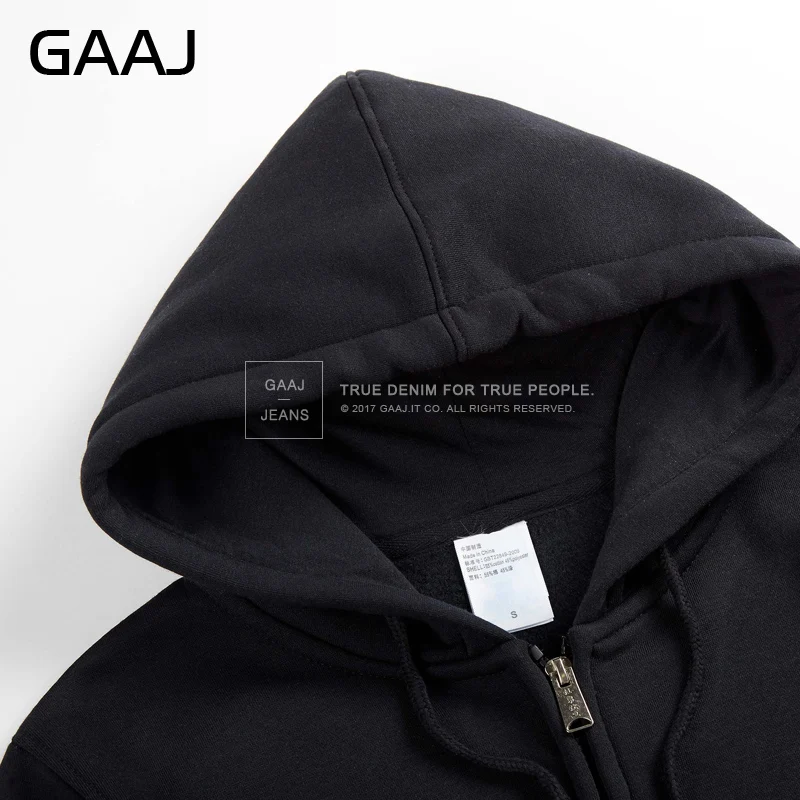 Худи GAAJ мужское с надписью I hate All модная брендовая повседневная одежда в стиле