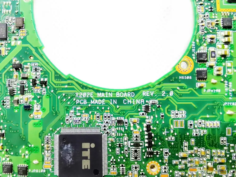Оригинальная материнская плата для ноутбука ASUS X202E HM76 I3 2365M 4 Гб REV 2 0