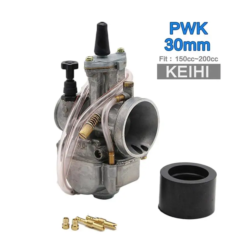Alconstar-KOSO OKO KEIHI PWK мотоциклетный Карбюратор с силовой струей 21 24 26 28 30 32 34 мм для 2T 4T Багги Quad Go Kart Dirt Bike - Цвет: 30mm Keih
