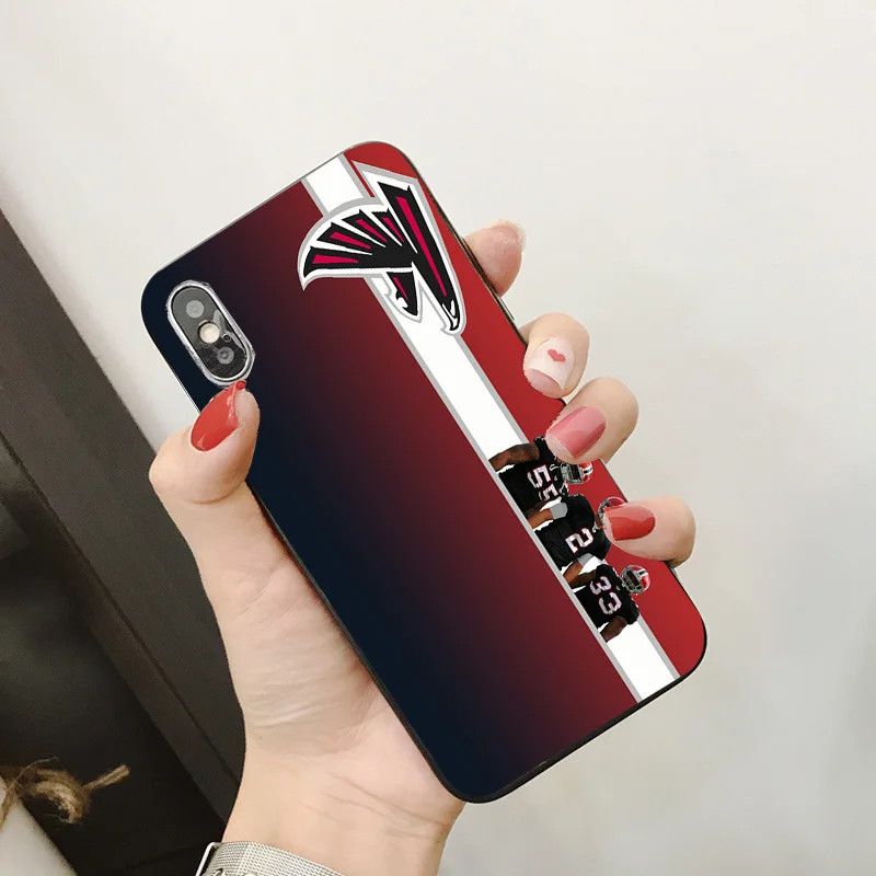 Yinuoda Atlanta Falcons чехол для телефона NFL Matt Ryan Iphone DIY рисунок мягкий TPU X XR XS MAX 7 8 plus 6 S 5s SE 5