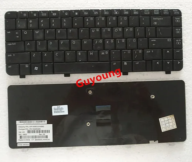 Электронная клавиатура для hp павильон G43 G4 1000 G6S G6T G6X G6 CQ43 100 G57 430 SG 46740 XAA 697530 251 США