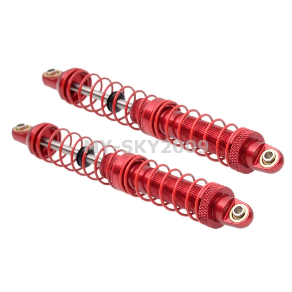 2pcs Aluminum 90mm Oil Shock Absorber &amp Spring For RC Model car Truck Axial Traxxas HPI TAMIYA HSP Racing | Игрушки и хобби