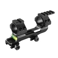 spina optics hunting scope mount dual ring with spirit bubble level fit 20 mm picatinny rail for tactical rifle scope 25 430mm