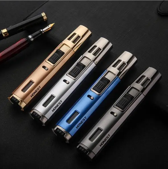BC450-1 Raptor pen cross double direct impact blue flame фиксированная Зажигалка для сигар | Дом и сад