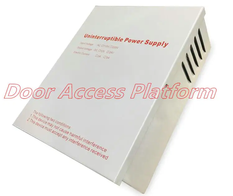 Блок питания DC12V 3A 5A/AC 220V система контроля допуска к двери без батареи мощность