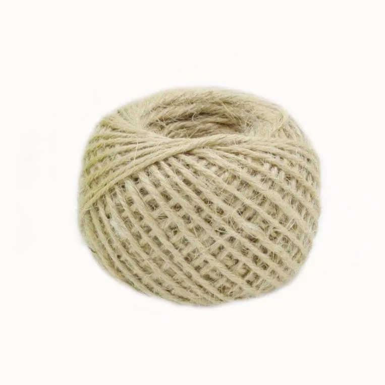 50 м витая Мешковина из натурального волокна джутовый шпагат шнур веревка ремесло